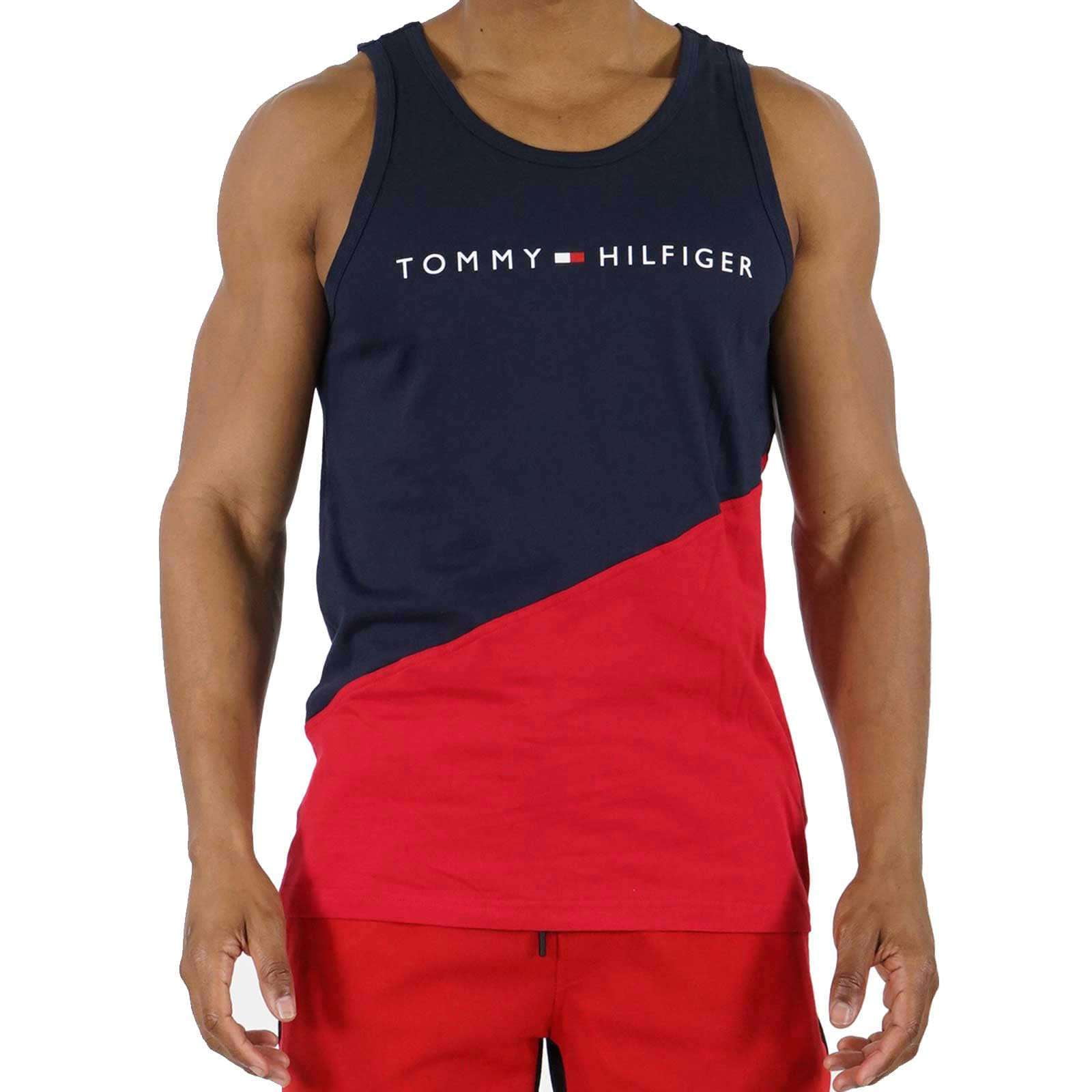 Tommy Hilfiger - Tommy Hilfiger Men's Athletic Cotton Workout Tank Top