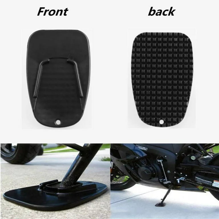 Universal Motorcycle Kickstand Pad Plastic Side Stand Support Extension  Plate