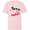 Soft Pink, variant on Disney Mickey Mouse 100% Happy Everybody Loves Me - Short Sleeve T-Shirt for Kids - Customized-White