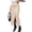 Beige, variant on PRETTYGARDEN Faux Leather Long Skirts for Women High Waisted Front Slit,Elegant Bodycon Midi,Work Office Business Casual Clothes,Fall Outfits,Party Cocktail Pencil Skirt