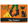 thumbnail image 2 of TIMIFIS Halloween Halloween Halloween Décorations Tapis Halloween Extérieur Porte d'Entrée Tapis Décoratif Tapis pour Porte Superposée Tapis Lavable pour Porche Entrée Ferme Automne Décorations de Fête, 2 of 7