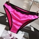 thumbnail image 5 of Braguitas de satén para mujer, tangas, lencería, ropa interior, bragas de seda, 5 of 8