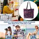 thumbnail image 5 of Bolsas de compras plegables y lavables, bolsas de compras impermeables de gran capacidad, 5 of 5