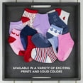 thumbnail image 5 of Debra Weitzner Non-Slip Toddler Socks With Grips for Baby Boys and Girls - Anti-Slip Crew Socks for Infant's and Kids, 12 Pairs, 5 of 8