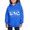 Blue, variant on BaoFuBaoMei Lightweight Hoodies for Boys Girls Valentines Graphic Long Cuffed Sleeve Sweatshirt Tops Fleece Lined Loose Hooded Fall Outfits for School Party Classroom Celebration