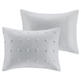 thumbnail image 3 of Home Essence Apartment Cotton Jacquard Grey 5-Piece Comforter Set, Twin/Twin XL, 3 of 12