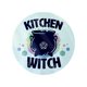 thumbnail image 1 of Grindstore - Tabla de Cortar Kitchen Witch Diseño Redonda (Azul Cielo, Marino), 1 of 2