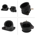 thumbnail image 2 of Keenso 4 Pcs Motorcycle Carb Carburetor Intake Manifold Boot Joint Plastic Motorbike, 2 of 8
