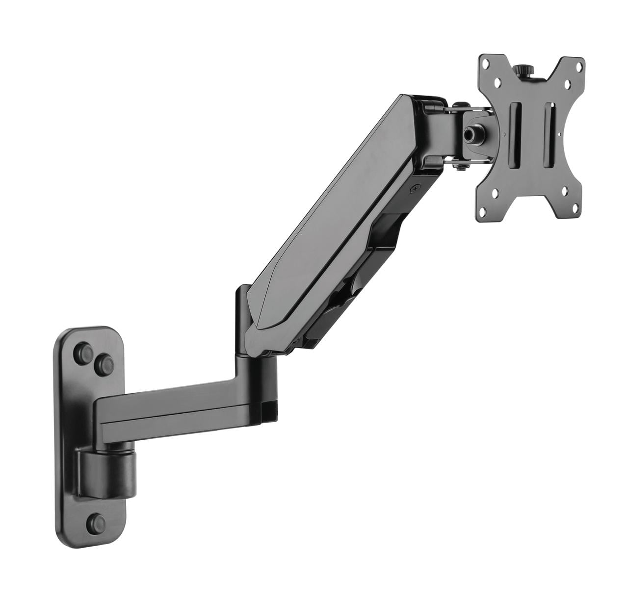 Wall Mounted Dual Monitor Mount Height Adjustable Computer Screen