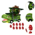 thumbnail image 6 of yotijay Dinosaur Race Track Toy Montessori s Truck Car Toy for Boys Girls Baby 9 small Dinosaur, 6 of 9