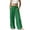 Green2, variant on Tanghaowl Plus Size Pants for Casual Comfort with Waist and Elastic Ankles Breathable Wide-Leg Palazzo Trousers Grey XXXXL