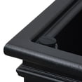 thumbnail image 5 of Algreen Covington Planter, Self-Watering Planter, Tall Square Taper, 27-In. Height by 14-In., Black, 5 of 7