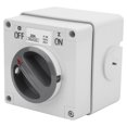 thumbnail image 2 of IP66 Weatherproof Outdoor Switch Socket with Safety Lock, 250V 20A, 7mm Thick Flame-Retardant PC Shell, High-Conductivity Nickel-Phosphorus Copper Interior, Rubber Sealing Washer, Impact-Resistant, 2 of 6