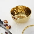 thumbnail image 6 of Pampa Bay Porcelain Snack Bowl, 4-inch, Gold, 6 of 7