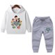 thumbnail image 3 of Conjunto de Sudadera con capucha, ropa para niños, ropa para bebés, suéteres informales con capucha de la Patrulla Canina, Sudadera con capucha y pantalones para niños, 2 unidades/juego de 1 a 8 años, 3 of 5