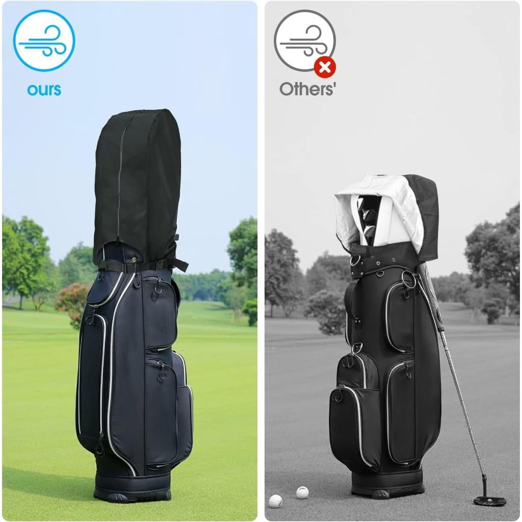 Yihuala Golf Bag Cover For Stand Carry Cart Bags Water Golf Organiser Rain For Men Women Golfer