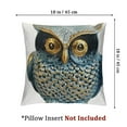 thumbnail image 4 of Owl Decor Home Décor Accents Small Decor Items for Shelf Owl Figurines Home Decor Owl Decorations for Home, Office, Gifts for Owl Lover (Blue), 4 of 7
