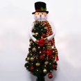 thumbnail image 4 of PTOOTP TOYMYTOY Adorno para árbol de Navidad Muñeco de nieve abrazable Muñeco de nieve navideño de las vacaciones de invierno Decoración del hogar, 4 of 7