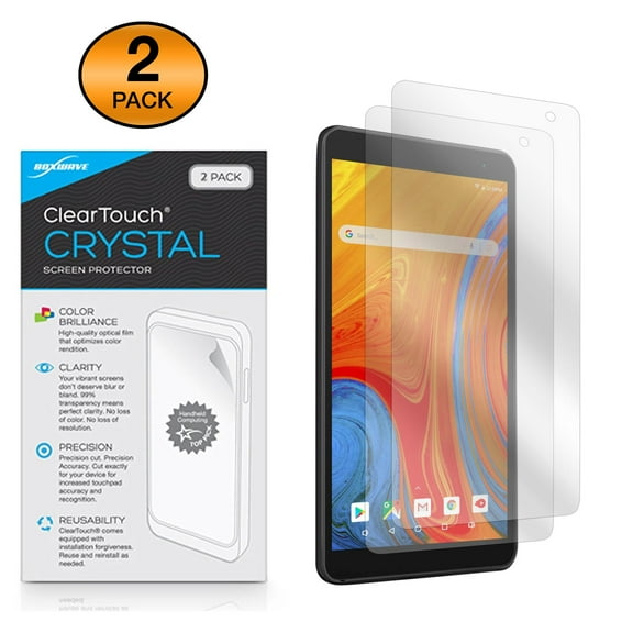 Vankyo MatrixPad Z1 Screen Protector, BoxWave® [ClearTouch Crystal (2-Pack)] HD Film Skin - Shields From Scratches for Vankyo MatrixPad Z1, S7