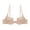 Beige, variant on Vedolay Womens Lingerie Women's Full Coverage Front Closure Wire Free Back Support Posture Bra,White 38