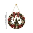 thumbnail image 4 of Clearance! Christmas Tree Wreath Diamond Art Hanging Kit for Adults, DIY Red Bow Suncatcher Craft, Special Shaped Rhinestone Window Pendant, Home Wall Christmas Holiday Decor, 4 of 9