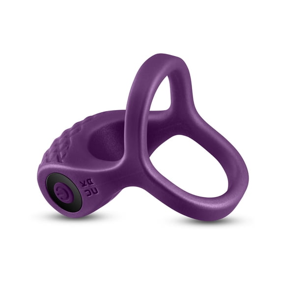 NS Novelties Inya Valiant Rechargeable Silicone Vibrating Penis Ring, Purple
