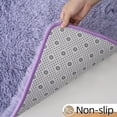 thumbnail image 2 of Homore Cute Fluffy Carpet Soft Washable Area Rugs for Kids Girls Bedroom/Nursery Room/ Living Room Decoration, 3' x 5' Light Purple, 2 of 10