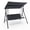 Gray, variant on Costway 3-Seat Outdoor Patio Swing Chair with Armrests,Adjustable Tilt Canopy & Stand Gray