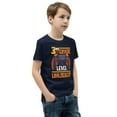thumbnail image 2 of Kids 3rd Grade Level Unlocked First Day Of School Video Game T-Shirt  (Navy, XL), 2 of 3