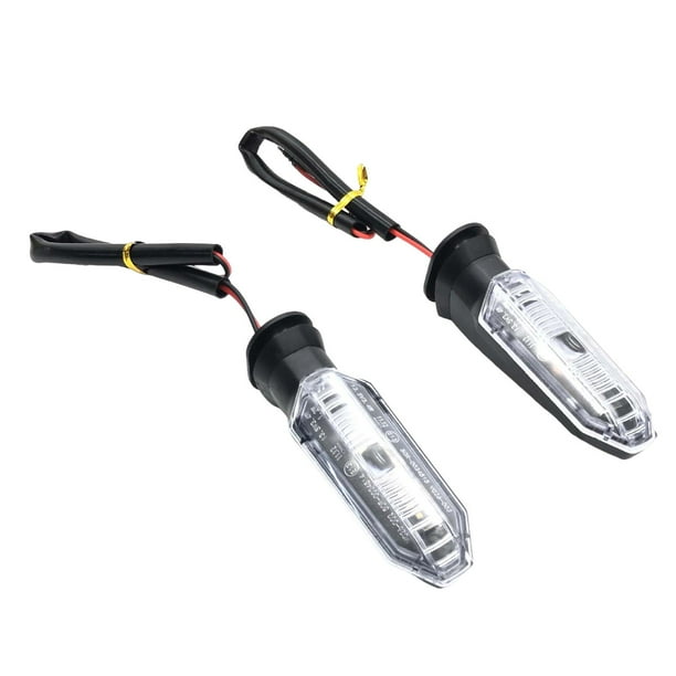 2 luces intermitentes para motocicleta 250R Claro