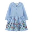 thumbnail image 1 of Birdeem Robes Filles Décontractées Printemps Automne Hiver Coton Manches Longues Robe T-Shirt Vêtements, 1 of 1