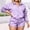 A1_Light Violet, variant on VISALY Women Oversized 2 Piece Tracksuits Set Long Sleeve Zip Up Cropped Jacket Lounge Athletic Jogger Shorts Travel Athletic Casual Workout Sweatsuits Outfits 2 Piece Windbreaker Short Sets Beige L