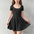 thumbnail image 6 of Iyufng Girls Dresses Summer Casual Dress with undershorts, 6 of 9