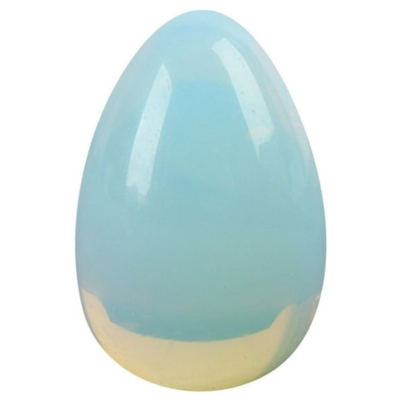 Ores Natural Crystal Jade Eggs Stone Healing Stone Massage Stone Playing Auxiliary Massage Beauty Stone Home Decoration