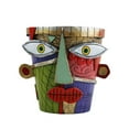 thumbnail image 2 of Picasso-Inspired Abstract Face Flower Flower Pot, Sculptural Art Planter For Home Decor & Planting, Versatile Handcrafted Pot With Removable Liner And Drainage Holes For, 2 of 6