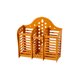 thumbnail image 2 of Portaútiles de Pared Montado en Plástico - Cesta de Almacenamiento para Cubiertos, Palillos, Cucharas y Utensilios, Organizador Hueco con Drenaje para Encimera de Cocina, Camping, Picnic - 1 Unidad, 2 of 6