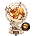 thumbnail image 1 of Puzzle de madera 3D ROKR Luminous Globe con soporte, 180 piezas, para adultos, 1 of 6