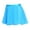 Blue, variant on TiaoBug Kids Girls Lightweight Solid Chiffon Wrap Dance Skirt with Waist Tie Ballet Dance Training Skirts 4-12