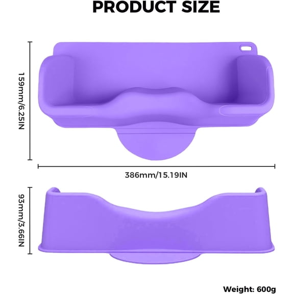 Portable Hair Wash Basin for Kids and Teens, Tear-Free Shampoo Bowl with Neck Support for Sink or Bathtub, Stress-Free Hair Washing ()