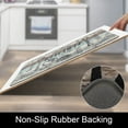 thumbnail image 6 of Findosom Anti Fatigue Kitchen Rug Mats Set of 2 Kitchen Runner Rug Waterproof Non-Slip 0.4" Thickness Comfort Standing Mat 18"x30"+18"x47" Wood, 6 of 9