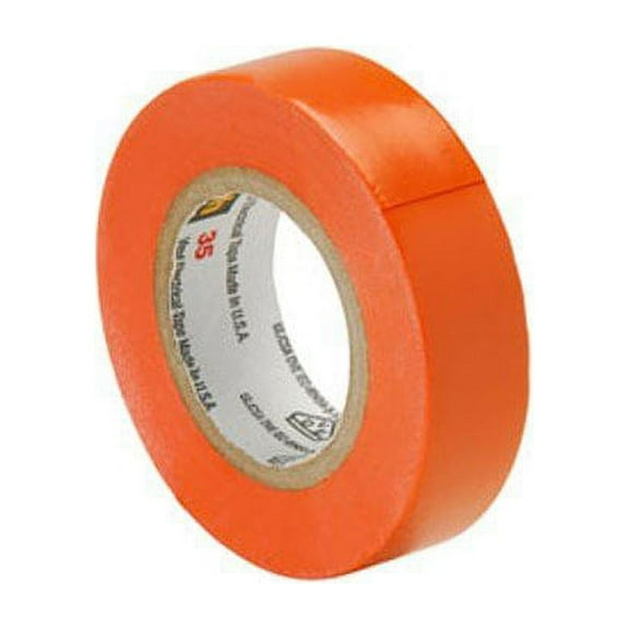 3M 35 Orange Vinyl Tape, 3/4" x 66'