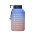 thumbnail image 2 of Bouteille d'Eau de 2200 ml Grande Capacité Sport Extérieur Gobelet Portable avec Poignée Sangle pour Camping Randonnée, 2 of 7