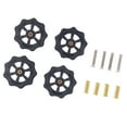 Heated Bed Leveling Nut Hand Leveling Nut Hot Bed Spring Screws Set for