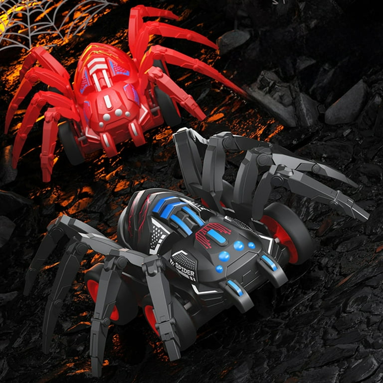 Darzheoy Spider Car Toy, Inertial Mechanical Crawling Vehicle with
