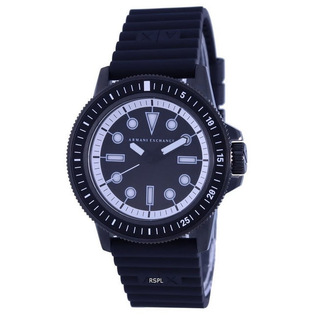 Armani Exchange Leonardo Silicone Strap Quartz AX1852 Men's Watch