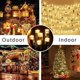 thumbnail image 3 of CHAO (Blanco) Cadena de luces para exteriores con alimentación de CA, luces de cadena LED para exteriores, brillantes 33 M 300 LED 8 modos de luces decorativas para jardín para árbol de Navidad, patio, 3 of 3