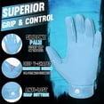 thumbnail image 2 of HANDLANDY Youth Football Gloves, Kids Sticky Receiver Gloves,Super Grip Football Glove Best Gift for Boys,Girls, 2 of 6