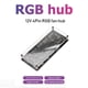 thumbnail image 1 of 12V 4Pin 1 a 10 RGB Fan HUB PC LED Strip Light Cooler Splitter para AURA, 1 of 4