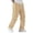Khaki -BX28, variant on Dwellite Mens Baggy Sweatpants Y2K Streetwear Pants Drawstring Letter Pockets Casual Lounge Trousers with Pockets 2026 Army Green L