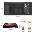 thumbnail image 6 of Chririnla Flaming Basketball Foldable Trifold Card Wallet, Polyester Children's Wallet Lightweight Youth Wallet for Outdoor Outdoor Sports, 6 of 6